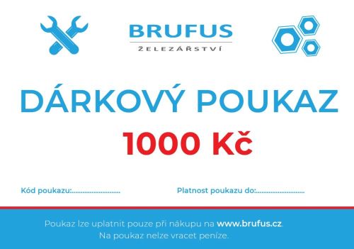 Drkov poukaz 1000,-K